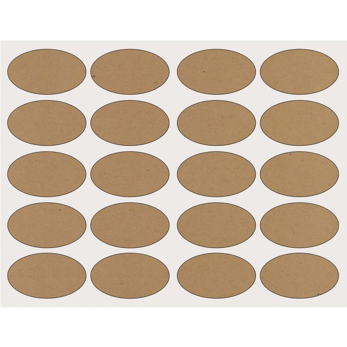 Maison du Fromage Unbleached Cheese Paper with 20 Sticker labels