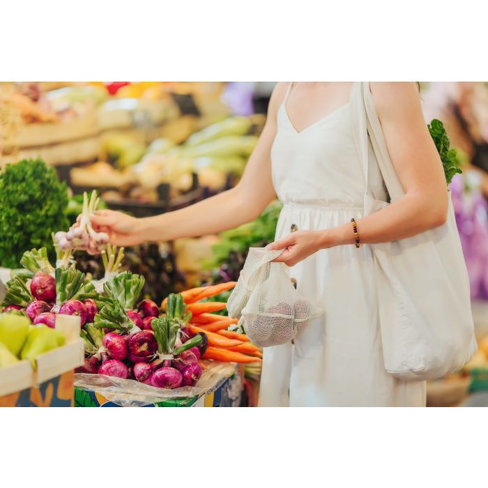 Beyond Gourmet Organic Produce Bags, Set of 4